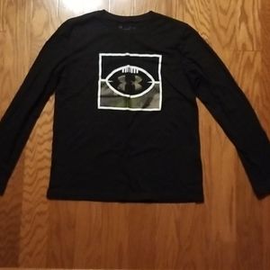 Under Armour long sleeve football tshirt